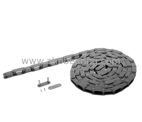 08B 2 Roller Chain Double Strand 1/2" Pitch, 10 Feet plus 2 Connecting Master Links, 239 Links